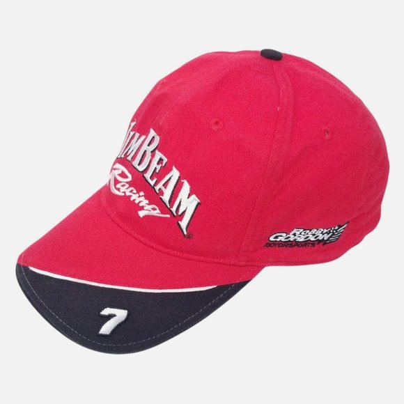 Jim Beam Racing Trucker Hat Cap Robby Gordon Motorsports NASCAR 7 Stylemaster - Picture 2 of 10